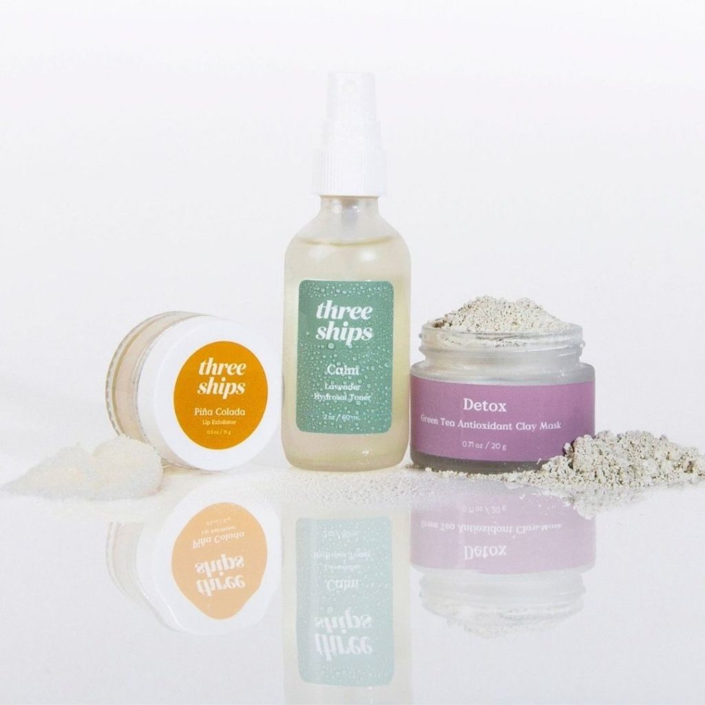 Three Ships Self Care Box Products
