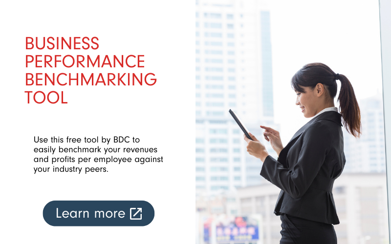 BDC Business performance benchmarking tool promo image v2