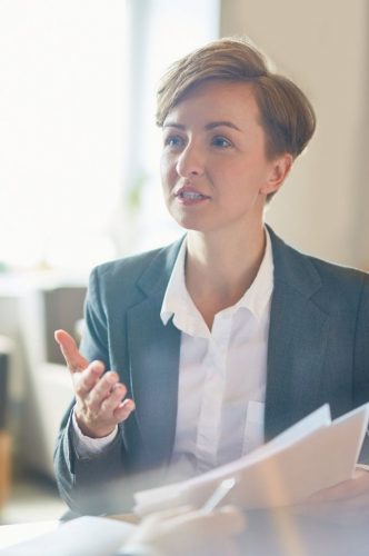 BMO Compensation Negotiations I+I A woman negotiating